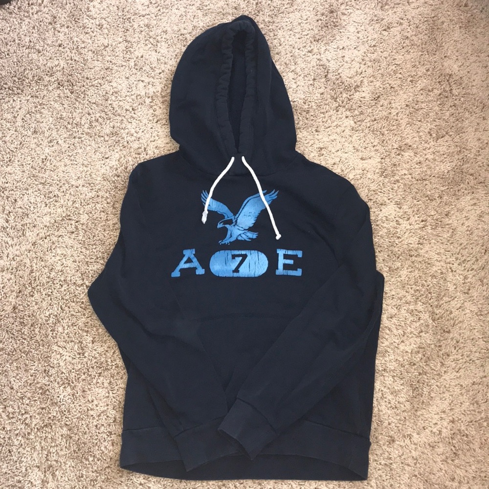 Vintage American eagle Navy hoodie